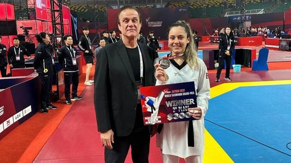 Milli tekvandocu Sude Yaren Uzunçavdar Taiyuan Grand Prix’sinde ikinci oldu