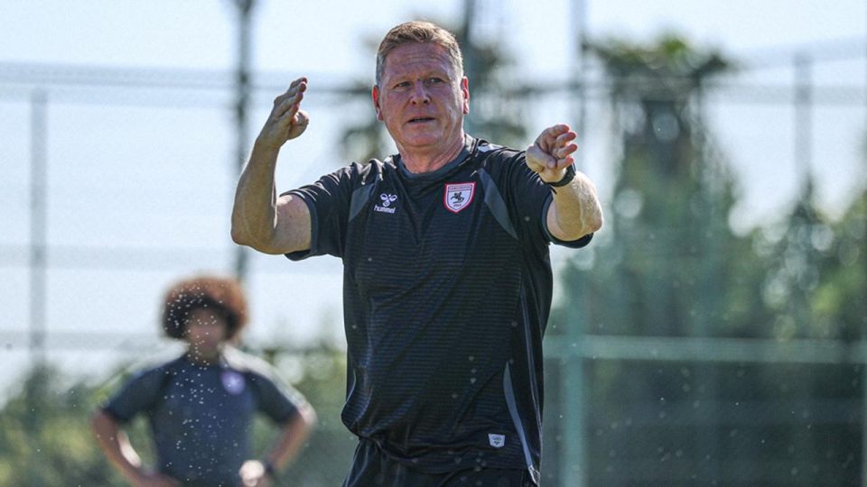 Samsunspor’da Markus Gisdol ilk antrenmanına çıktı